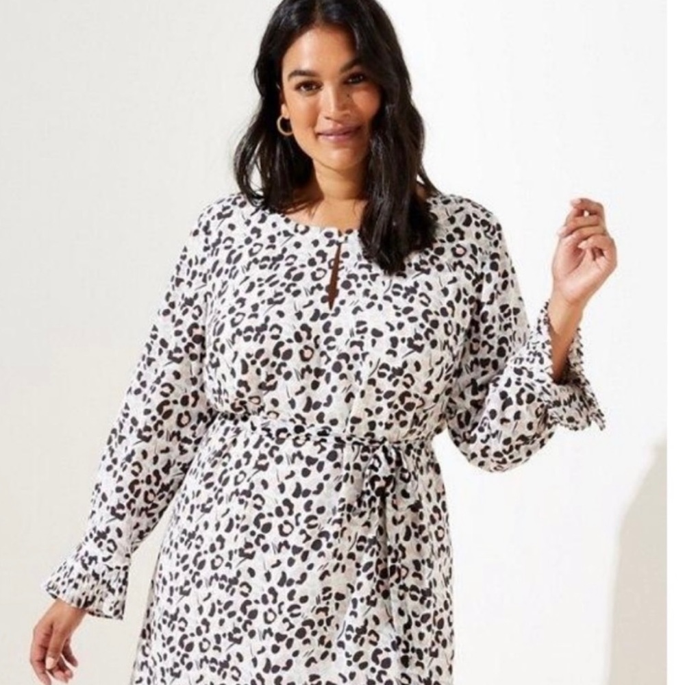 NWT Loft Leopard Print Dress 🐆